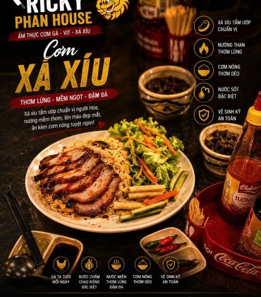 Cơm xá xíu xịn sò